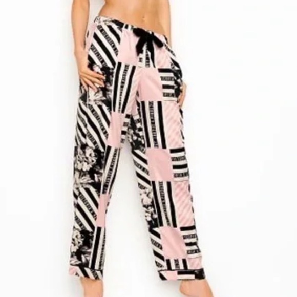 Victoria's Secret Other - VICTORIA’S SECRET Satin pajama pants sz L